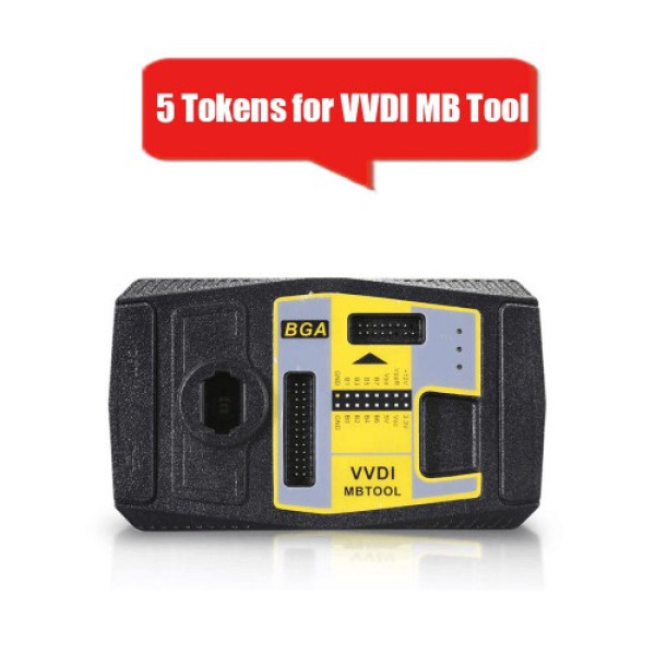 5 Tokens for VVDI MB TOOL ONLINE Password Calculation